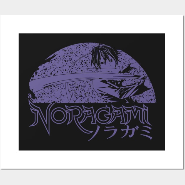 Yato Noragami Anime Wall Art by malaqueen